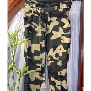 Camouflage Joggers